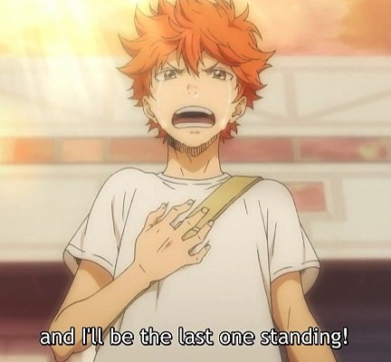 sunshamt's tweet photo. hinata's "declaration of war".
againts kageyama. with kageyama. and to prove that he can still fight and is worthy even without him.

talk about growth and me crying https://t.co/BDz2UF7X79