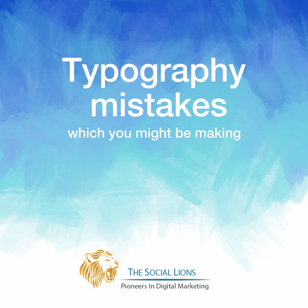 The_SocialLions's tweet image. #Typography is really important for a brand and thus, the fonts must be carefully aligned and selected. The visual or #opticalalignment of a design is of utmost importance. The selection of #fonts should be done keeping in mind the #marketing materials and the audience.