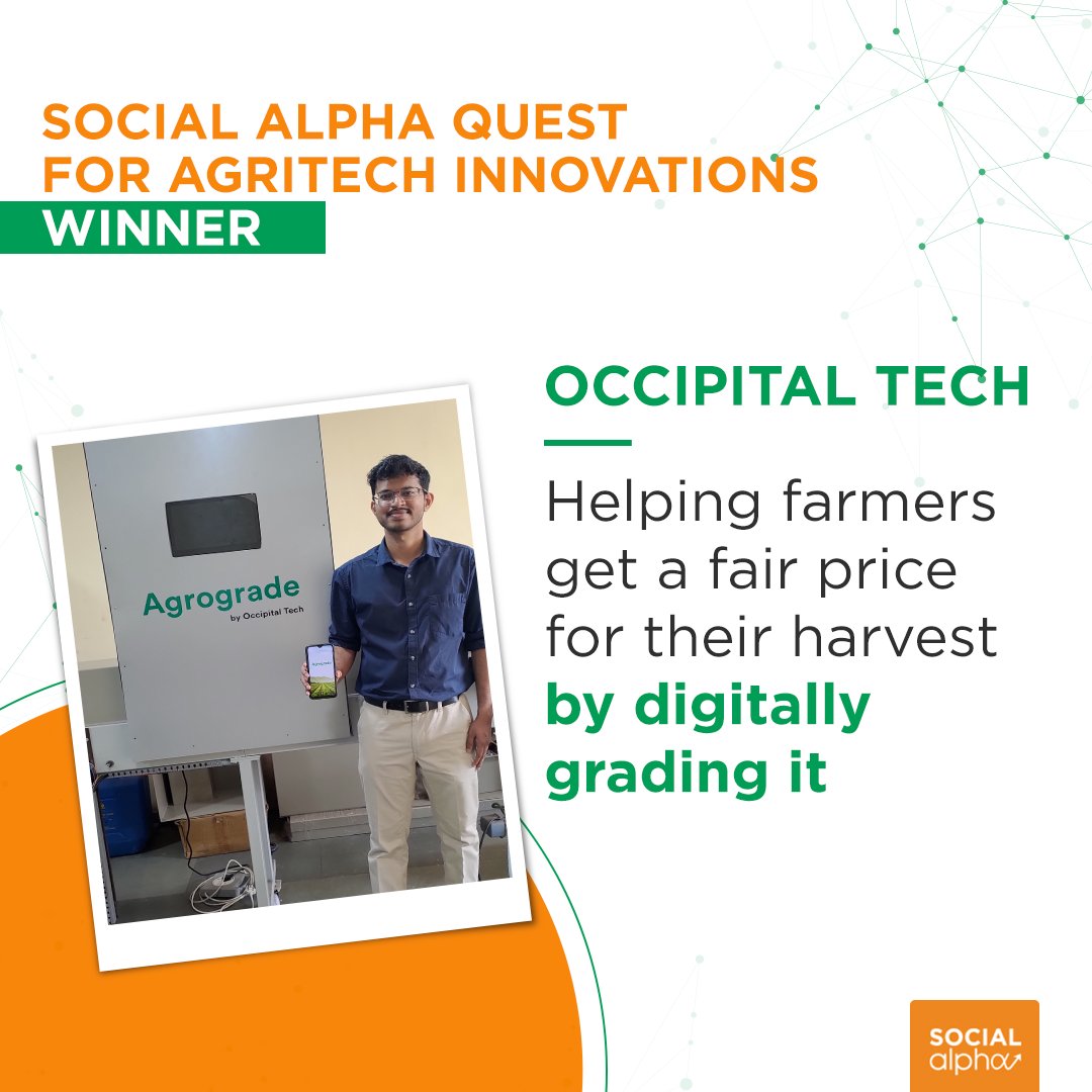.@occipitaltech has found a way to detect low-quality and damaged agri produce. They have developed an app that can precisely determine the quality of agri goods using AI based grading and sorting system. This can significantly help farmers get a fair return for their produce.