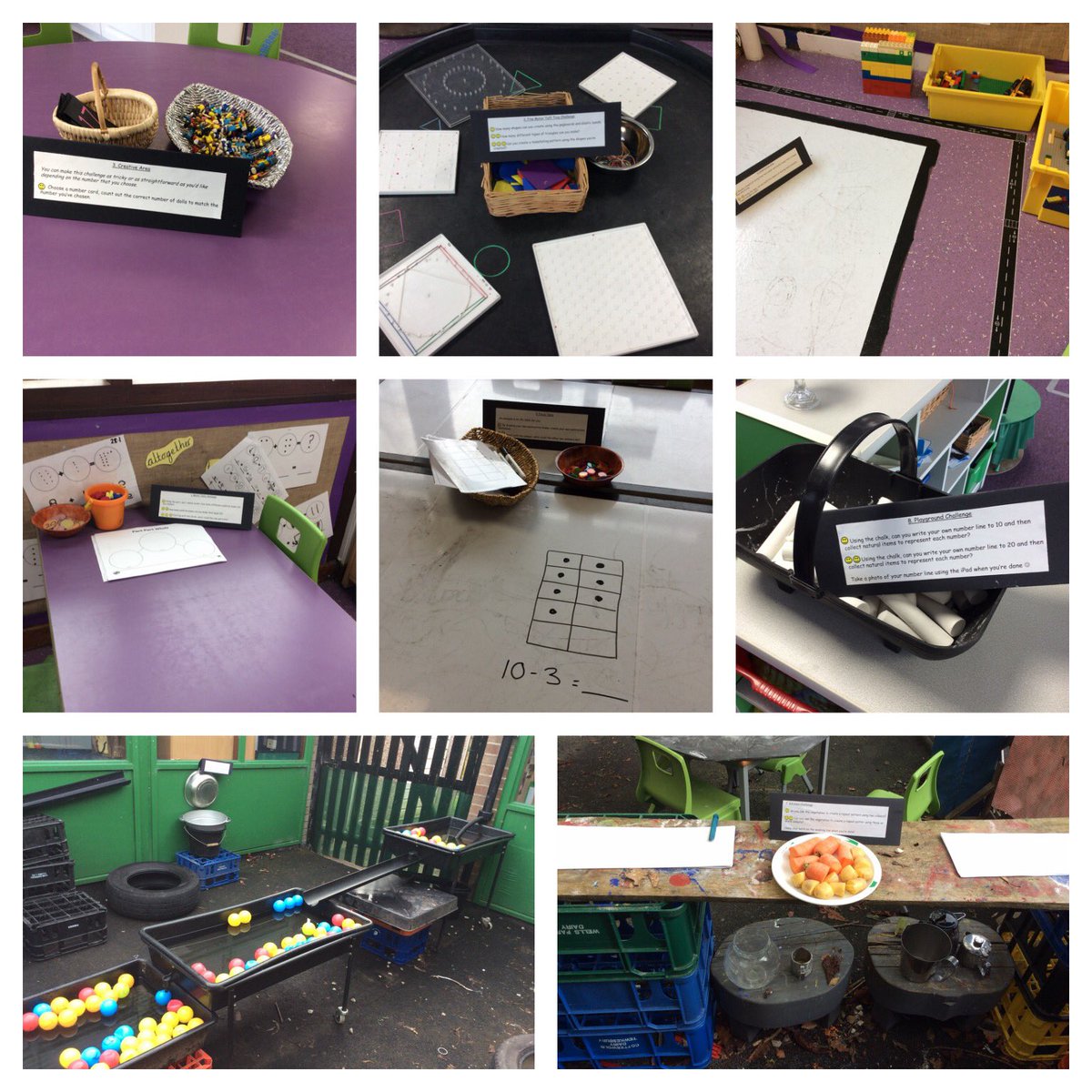 StrikeLane's tweet photo. Oak Class is ready for the Parentsโ Afternoon ๐๐ #maths #learningthroughplay #lotsofchallenges https://t.co/YpfakMQdFN