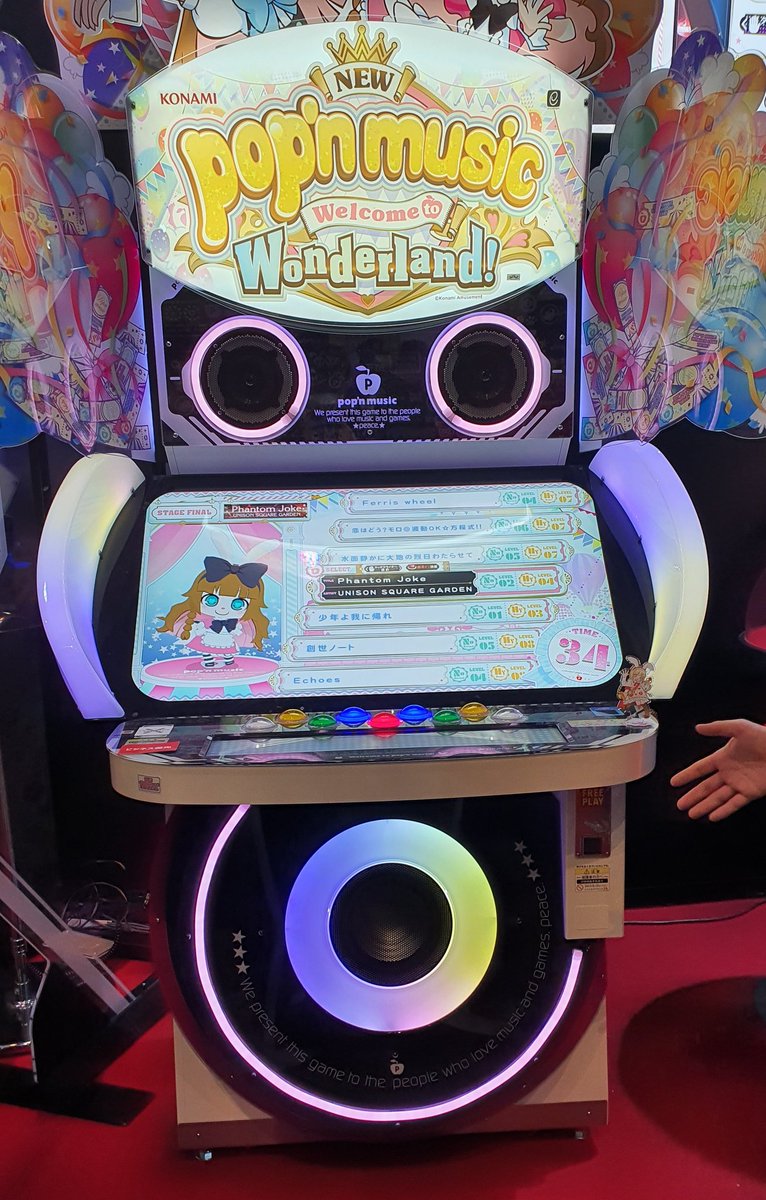 NEW pop'n music Welcome to Wonderland!