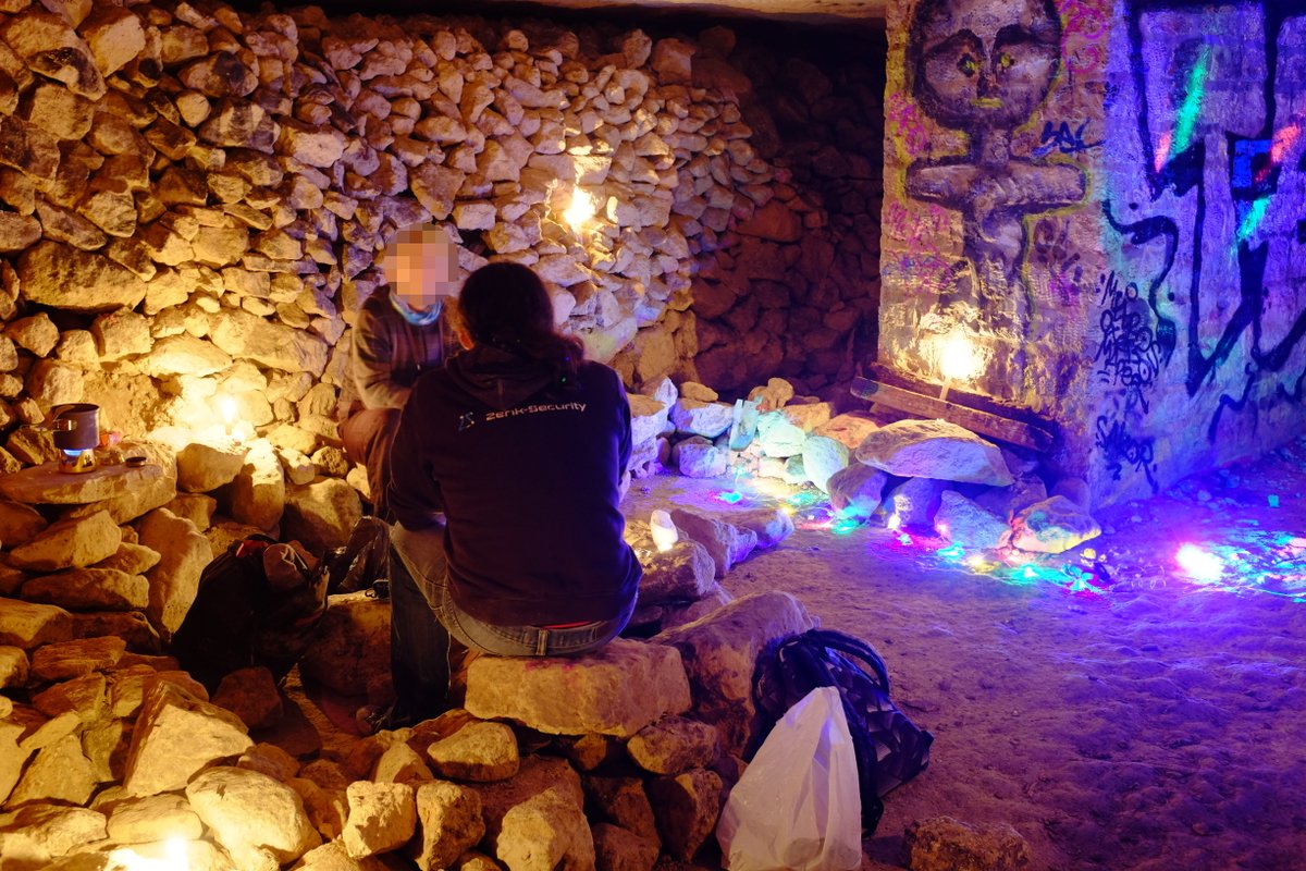 Maxou56800's tweet photo. Sweat @ZenkSecurity pour descendre dans les catacombes https://t.co/xrWZOMT9en