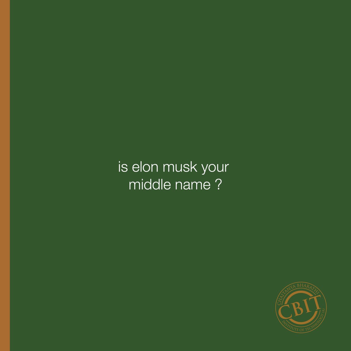 CBIT is now an official MSME Business Incubator of Govt. of India. If you have a Business idea log on to Innovate.mygov.in/ideas-2020 select CBIT Hyderabad as the incubator and submit your idea. Selected ideas will get a grant of Rs. 15 lakhs! 
#startups  #business #hyderabadstartup