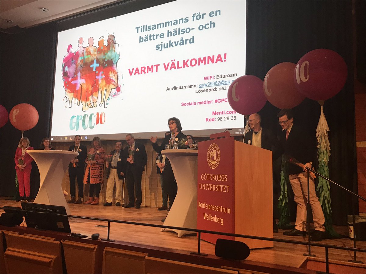 annikawahlin's tweet photo. Lärorika, nätverkande och glädjefyllda dagar. 
Tar helg med en stärkt övertygelse att personcentrering is da shit! #personcentreradvård #personcentrering #GPCC10 https://t.co/abuJJWAHwz