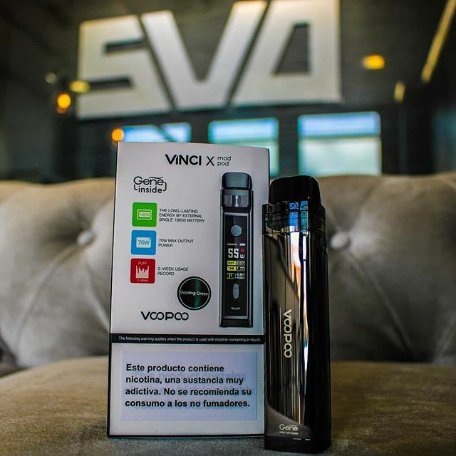 💥Voopoo Vinci X Pod Kit de @voopootechofficial con una potencia máxima de 70W, una batería externa 18650 (no incluida), pantalla de 0.96" TFT a color para tener toda la información que necesites, un dispositivo con un diseño y acabados increíbles que… ift.tt/31xnXUE
