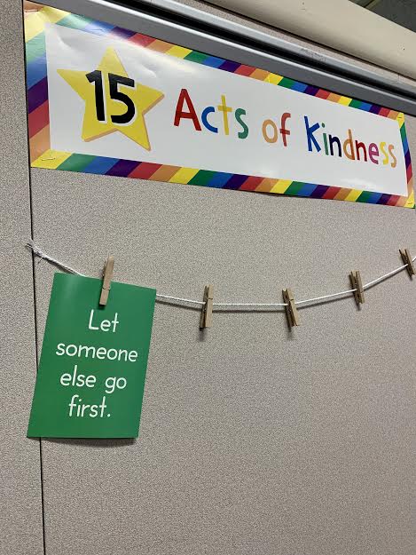DwyerMustangs's tweet photo. Day 1 of our "15 Acts of Kindness" Challenge! "Let someone else go first." #DwyerHasHEART #NoWallsNoLimits #StateSchoolOfCharacter #15ActsOfKindness #KindnessChallenge https://t.co/O3zfOaHVQB