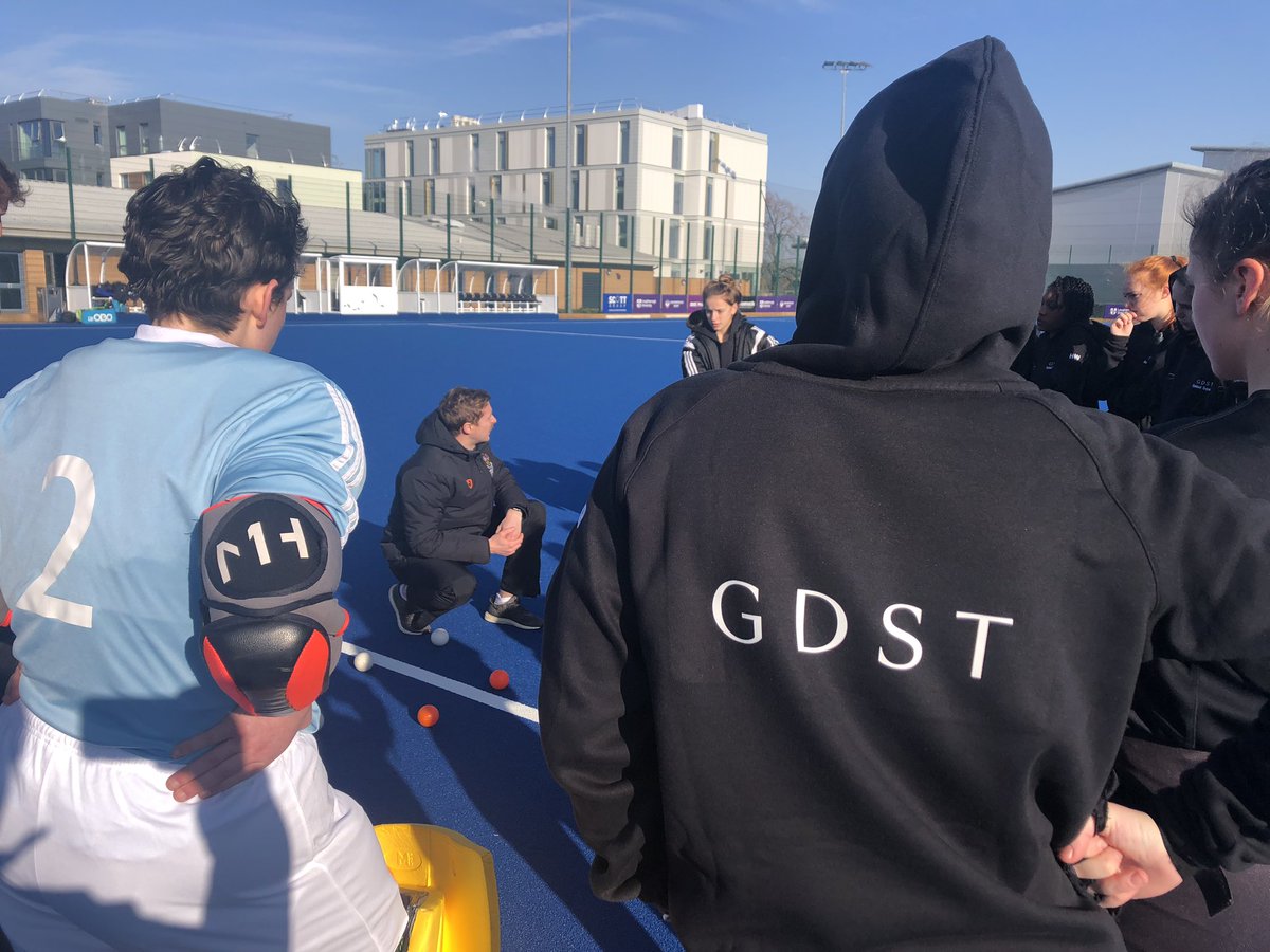 NonsuchHSG_DHP's tweet photo. Some pictures from the @GDST hockey training session this morning in preparations for our game against @Reptonhockey tonight at 4.45pm. The Netball girls start training at 2pm and play their match against @LboroLightning U17s at 6.30pm #nolimits https://t.co/FV10vQmJv7