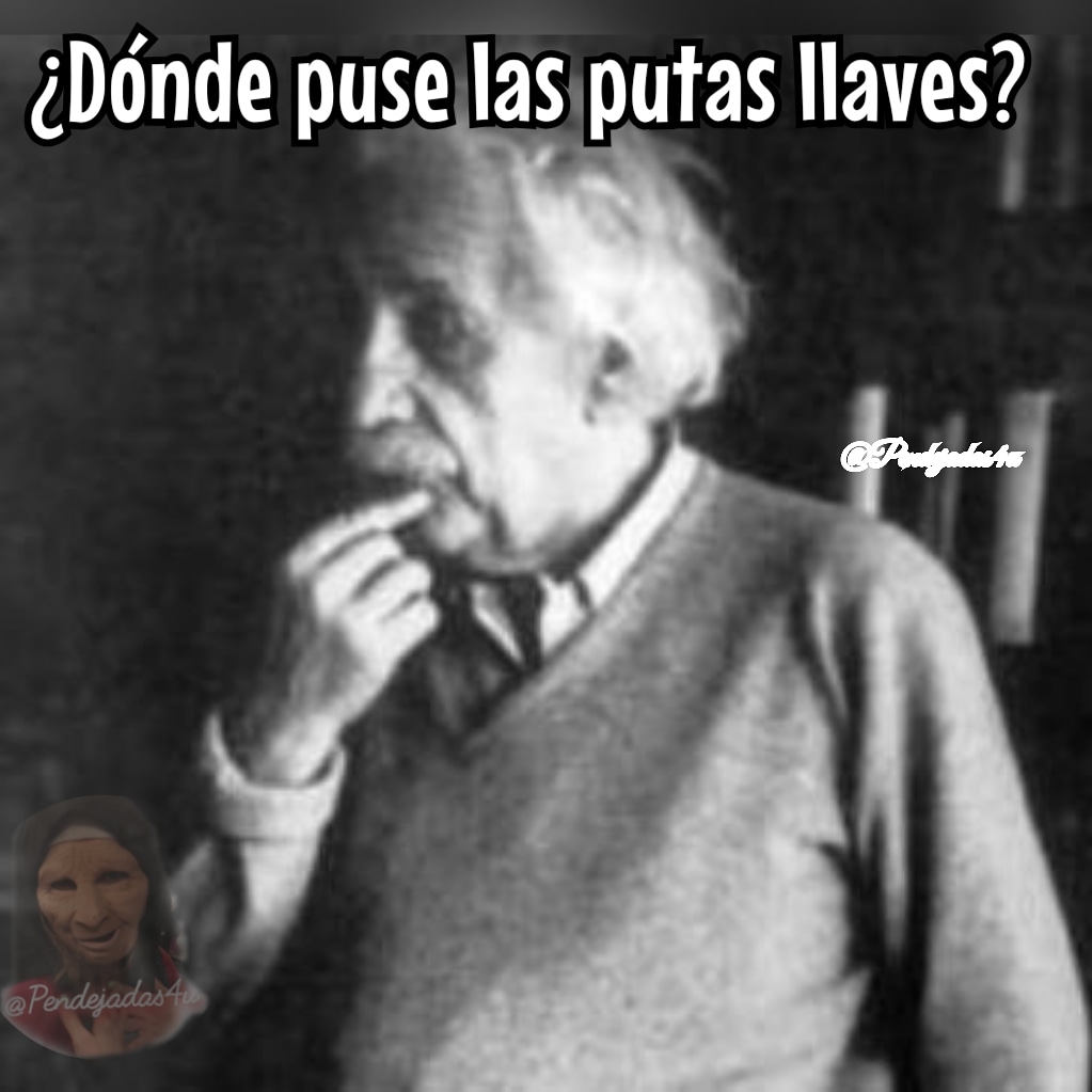 Pendejadas4u's tweet photo. Siempre pasa.. La (PV) puta vejez... 😜😂🤣😂🤣😂🤣😂🤣😂🤣@ⓅⒺⓃⒹⒺⒿⒶⒹⒶⓈ➃Ⓤ#humor #chistes #bromas #memes #momos #funnymemes #lol #einstein #lapv #laputavejez #dondeestanlasputasllaves #suelepasar😂 #allyouneedisgoodjokes #pendejadas4u https://t.co/eruS4fH0E0