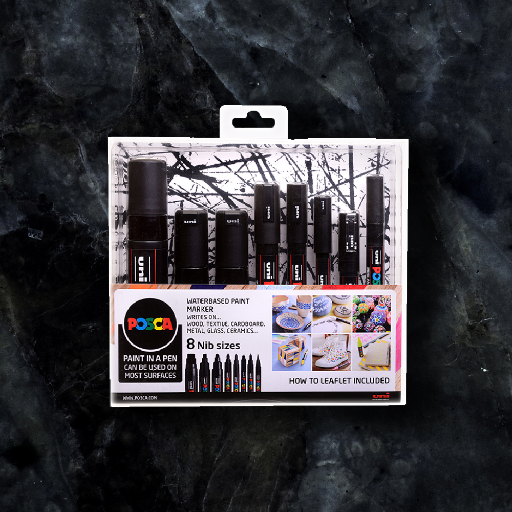 Its competition time! We're giving you the chance to win a 8 piece black POSCA set!
.
to enter:
- retweet this post
- follow <a href="/poscauk/">POSCA UK</a>
.
.
Ends 11/02/2020 at midnight. UK only. Entrants must be over 18. #FREESTUFF #FREEBIES #COMPETITION