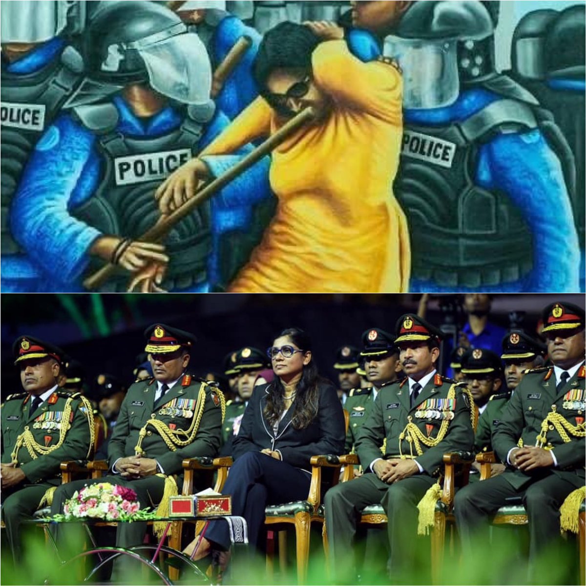 Shall3y's tweet photo. ‘Mithurunge hithah dhathi kuri kalhu konme reyyehves
Fithurathuge us’oolun nimeynee fathihashe amudhun’ @MohamedNasheed @MariyaDidi           #7Feb2012 https://t.co/KtW2pVtk0Z