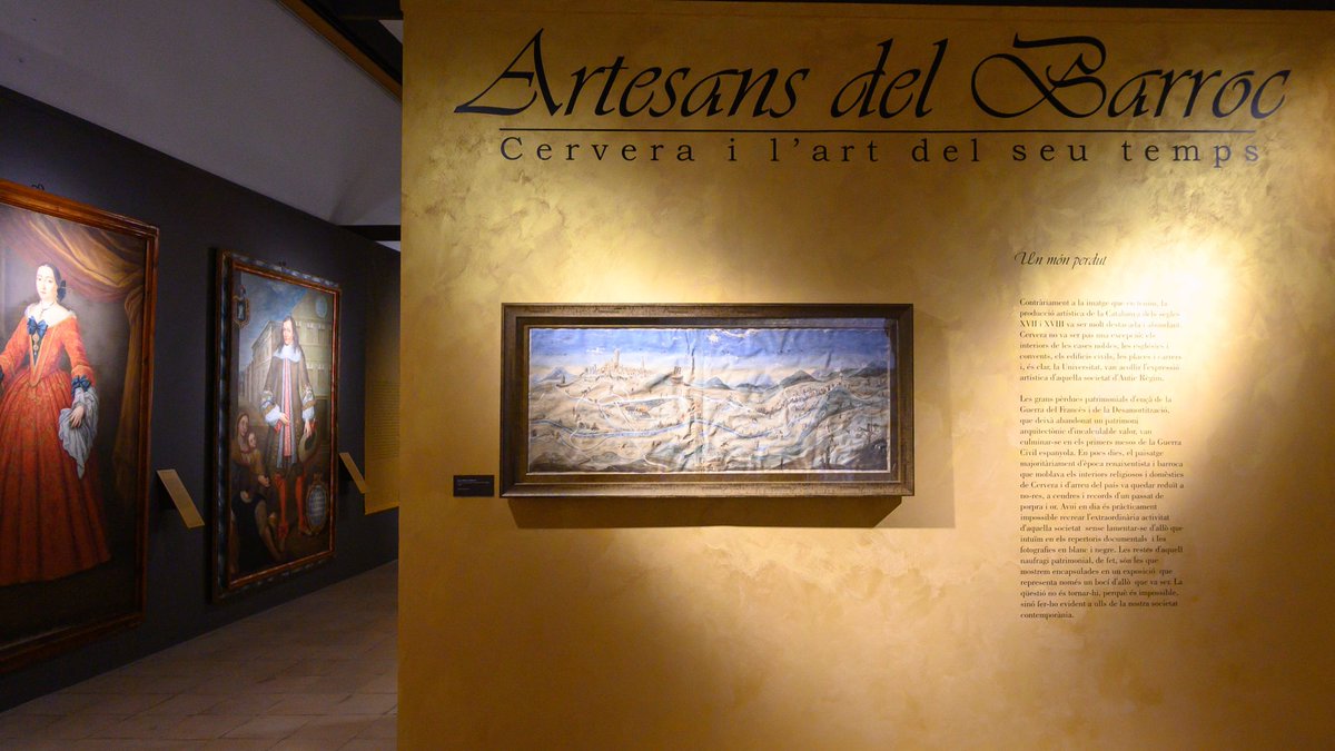 museudecervera's tweet photo. @fadunito @paeriacervera @Turisme_Segarra @xmtlla @SomSegarra @ComarquesPonent @SDC_Ponent i si encara no ho heu fet🙀, també us podeu endinsar en la magnífica mostra: "Artesans del Barroc. Cervera i l'art del seu temps" (fins el 12 d'abril) 👌🤩
📌Dv i Dss: 17-20h + Dss, Dg i festius: 11-14h.
No us la perdeu‼️ #FMCervera #Cerverabarroca
@paeriacervera 📷Jordi Prat https://t.co/vKMkHIzSsa