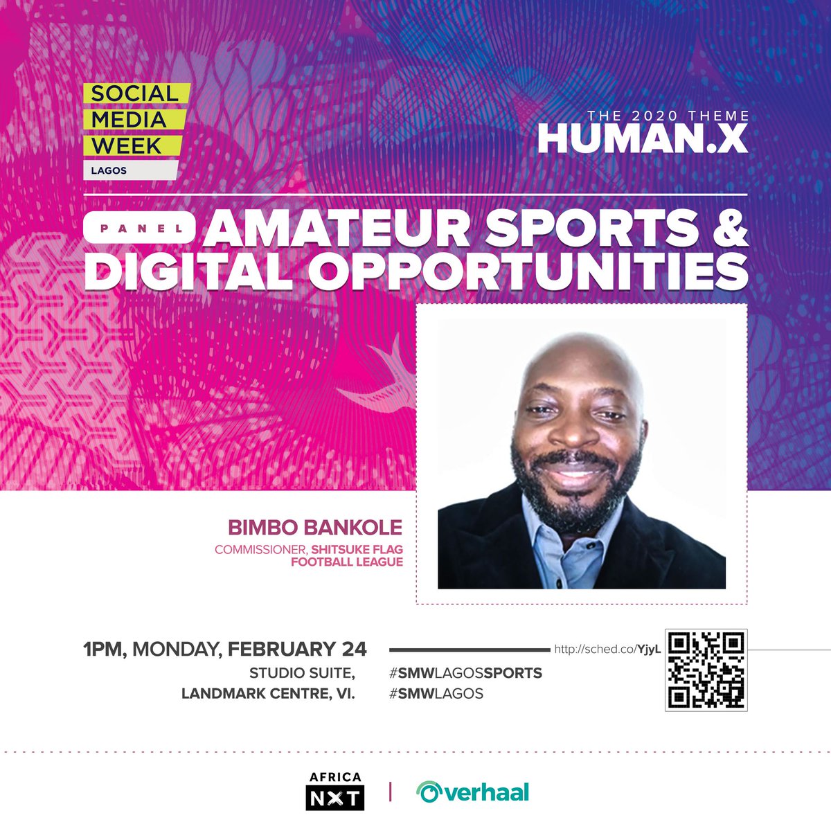 VerhaalNg's tweet photo. Bimbo is an eleven-year US Army veteran with a love for sports, technology, entrepreneurship, music, community service. Attend the #SMWLagosSports session on "Amateur Sports and Digital Opportunities" to learn more.

Rsvp here: https://t.co/ES9Ivb9BGh https://t.co/0vb8HmG5Ln
