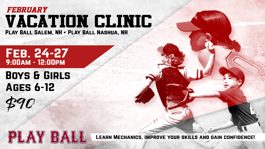 The grind never stops! 💪 New Hampshire February vacation clinics start in three weeks, register today! ⚾  ow.ly/NakW50wYsjx