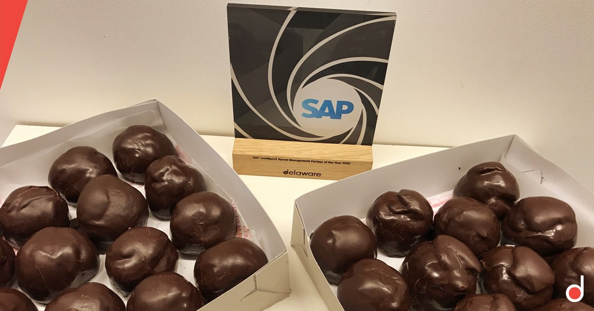 Wauw! Gisteren waren de uitreikingen van de SAP Partner Awards in Rotterdam. Vol trots gingen wij met de SAP Intelligent Spend Management Partner of the year Award naar huis! <a href="/SAP_Nederland/">SAP Nederland B.V.</a> #peopleofdelaware