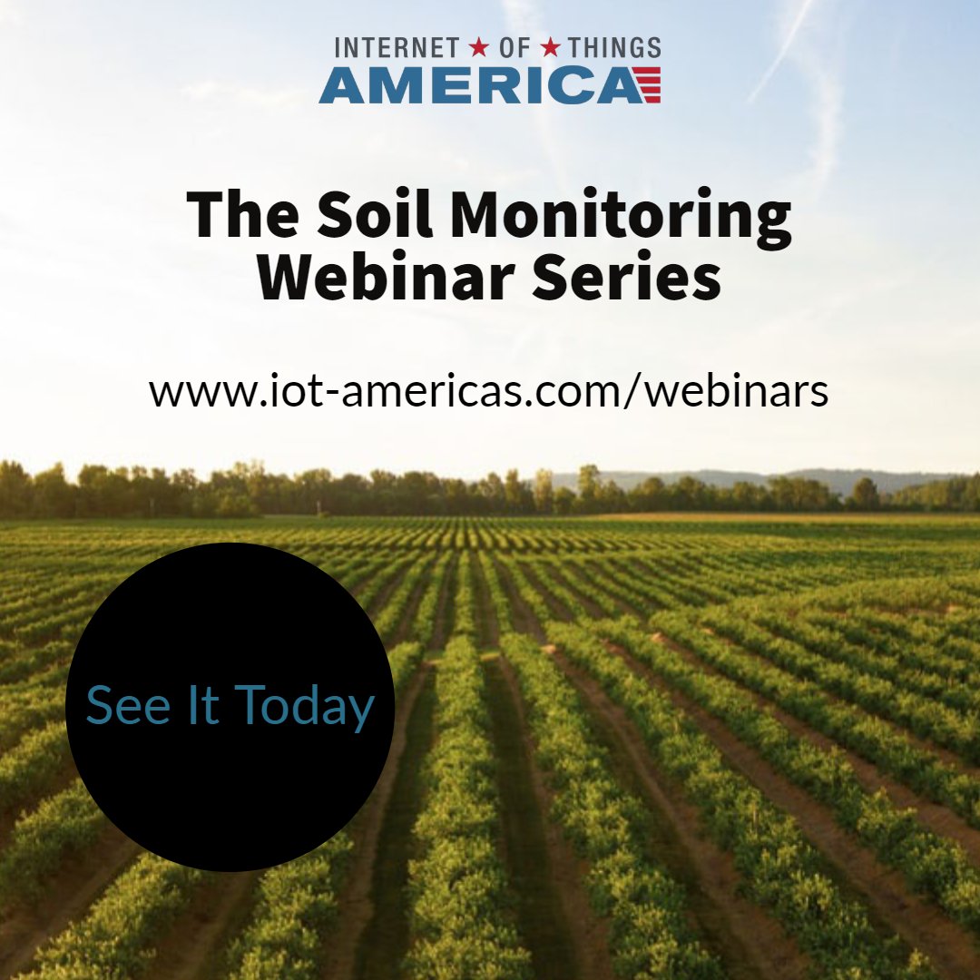 IoTAmericas's tweet photo. Did you miss the Soil Monitoring Series? Learn how today's technology is helping farmers to make better decisions, improve operations, and move economies forward.

https://t.co/bInx1AaHtB

#iot #technology #lora #vindiuino #continuumag #iotamerica #farmers #kerlink https://t.co/UuhXXWgePk