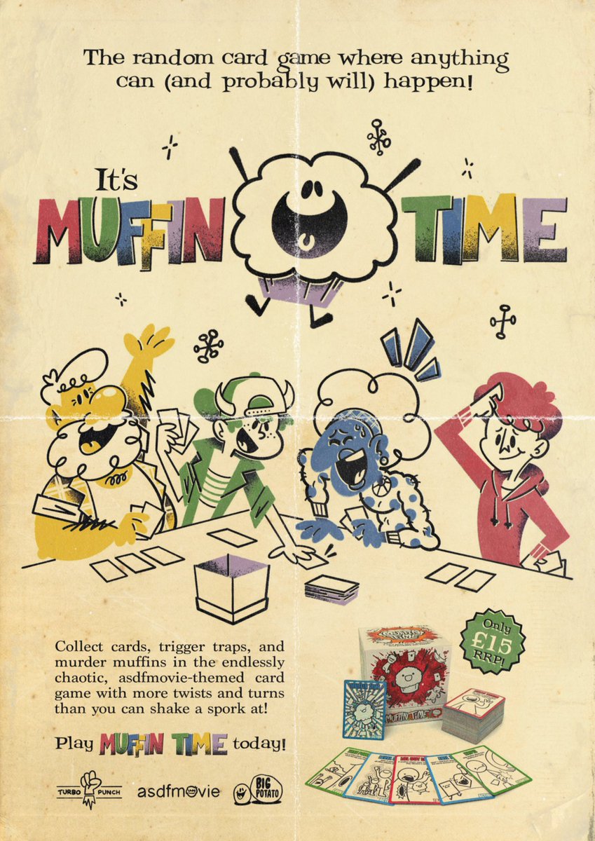 Big Potato Muffin Time: A Very Random Card game