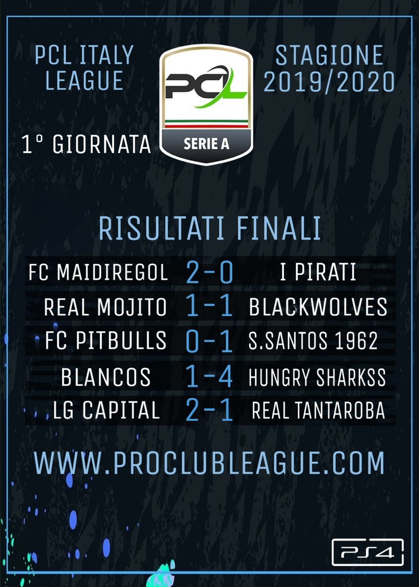 PCL Italy tweet media