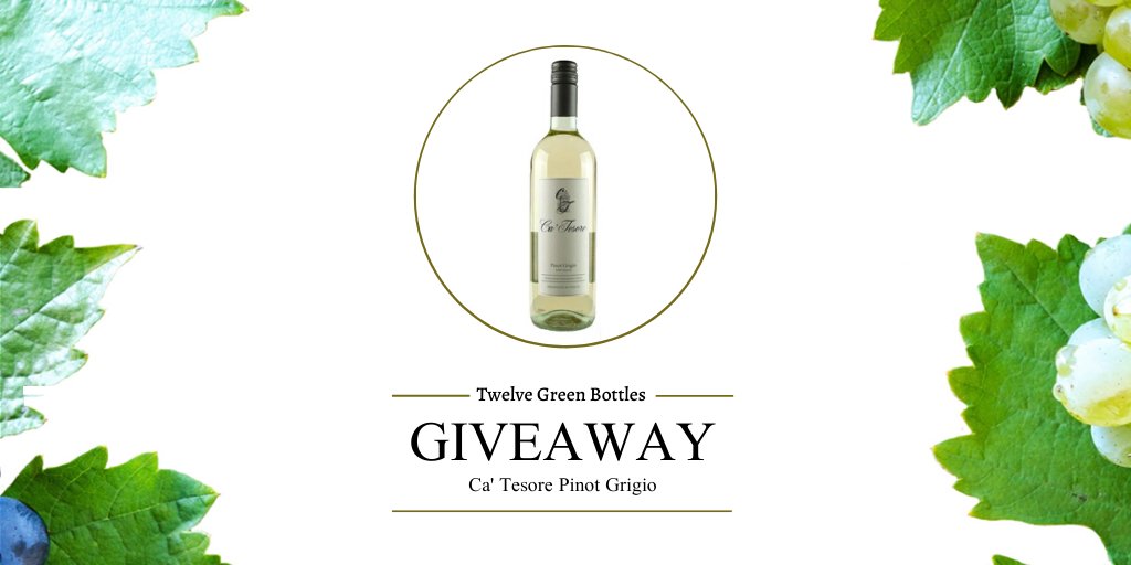 TG_Bottles's tweet photo. The prize this week is a bottle of Ca' Tesore Pinot Grigio. You can enter through Facebook, Instagram and Twitter.

Follow us and retweet for your chance to win.

Closes 18/02/20 at Noon. Winner to be chosen randomly across our social media platforms.

#TGBG #Competition #Win https://t.co/PLvjKYjr9H