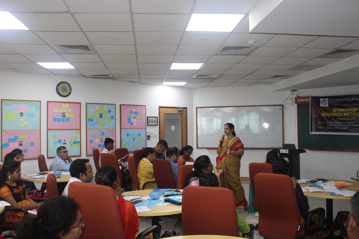 MconManipal's tweet photo. Three days of interactive session on #ResearchMethodology organized by @MconManipal @ManipalUni, comes to an end today. Only to begin with bright ideas and better research from the young and budding participants of these workshop. #research #search #workshop #NewLearning https://t.co/cZAXC94Y7A