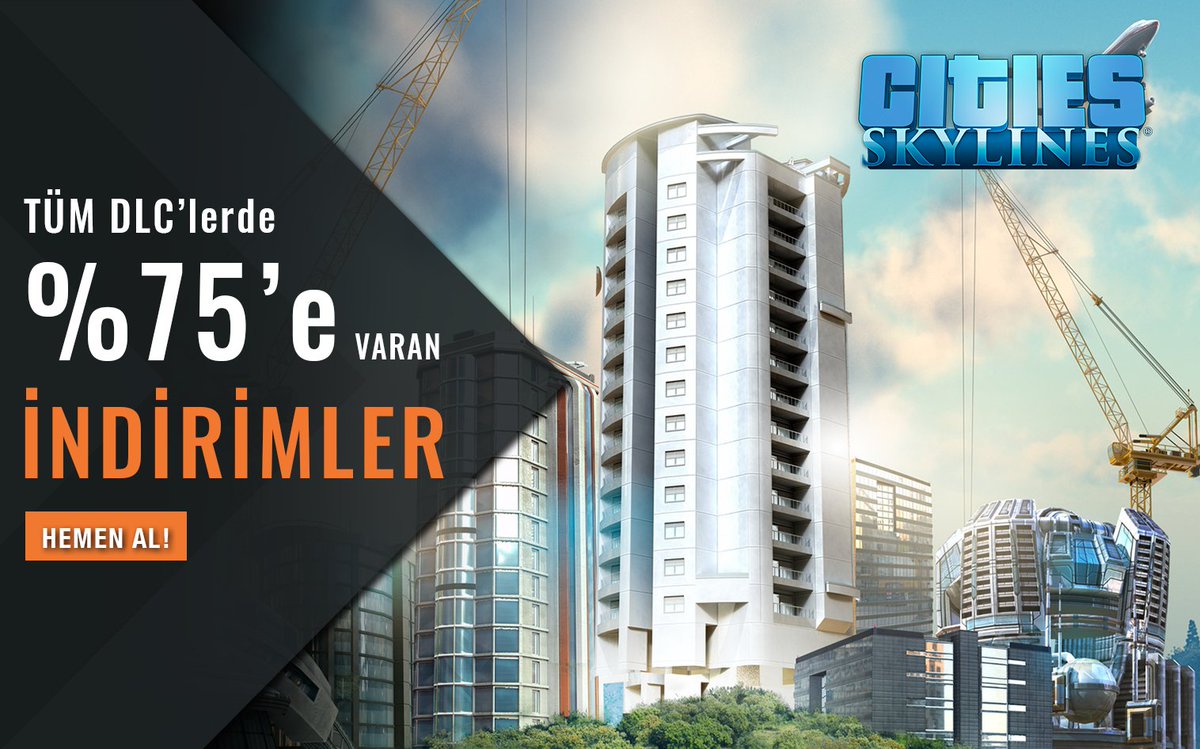 Hayalini kurdun şehri inşa etmeye hazır mısın? Cities: Skylines kısa bir süre için %75'e varan indirimlerle Voidu'da! 😎 👉 ow.ly/Riol50yggrX