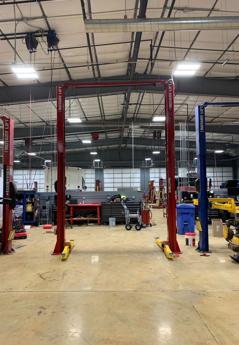 NovaEquip's tweet photo. Here’s a @RotaryLift 12K 2post w/2FT height extensions that we just provided and installed for a local maintenance shop. Should you need a lift or service on an existing piece of equipment, give us a shout! #equipment #automotiverepair #autorepair #dmv #virginia #maryland #lift https://t.co/mrOQAgJ84G