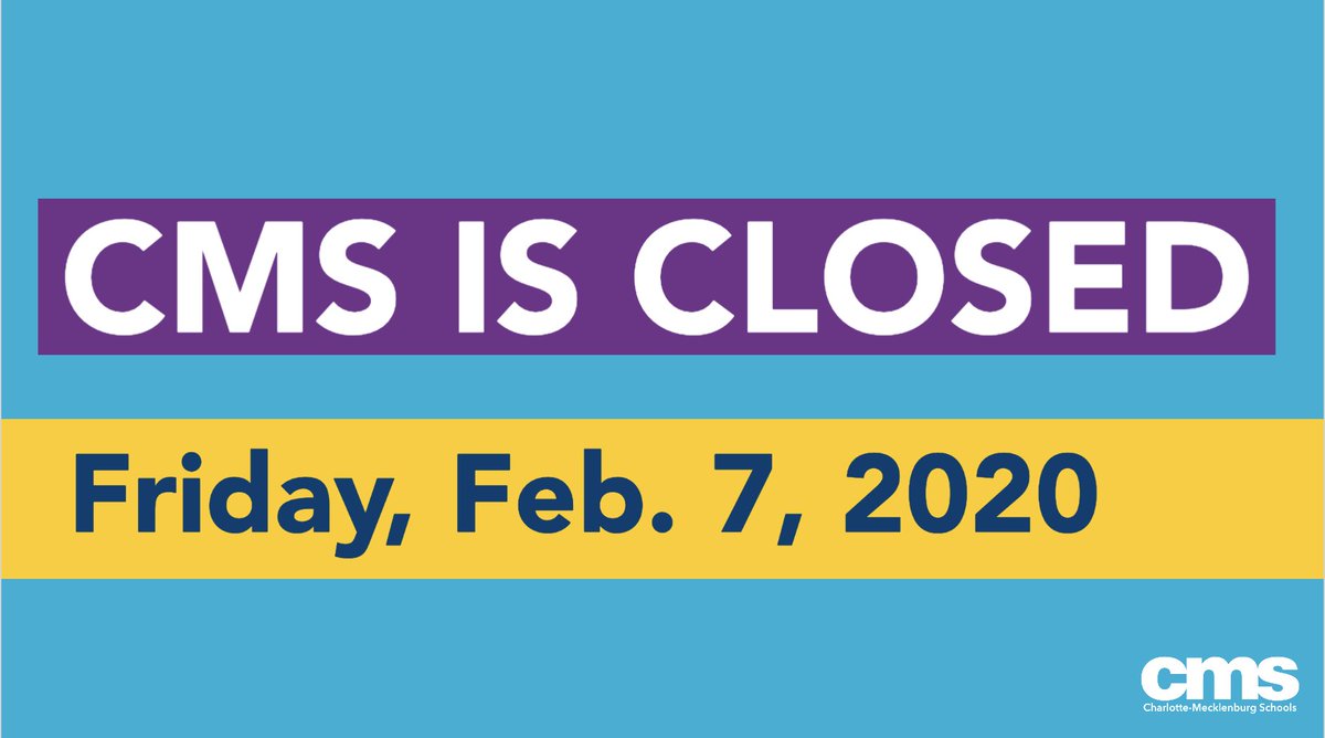 Cms Cms Will Be Closed For All Students And Staff Today Fri Feb 7 Read Our Full Statement Here T Co Plgewe9cta T Co Mcscccq3am