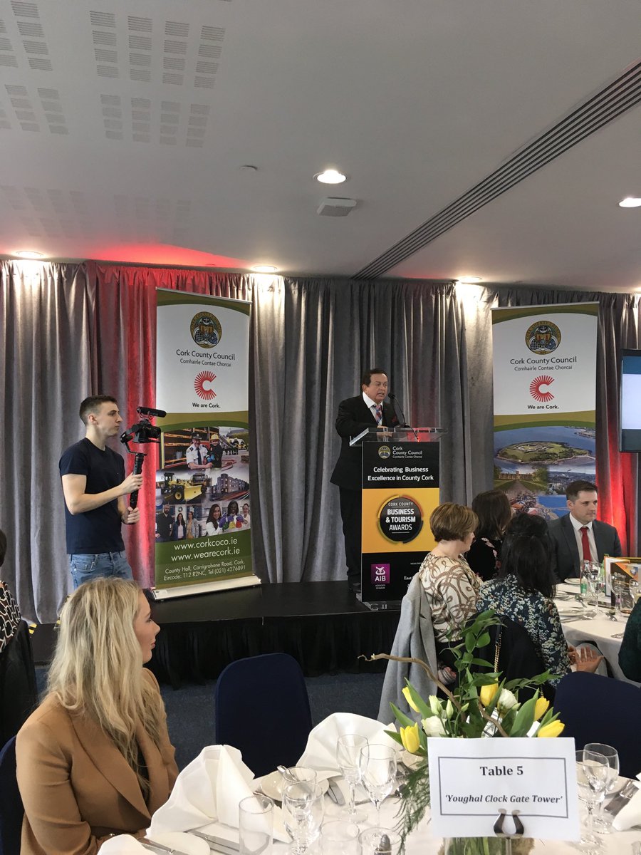 Cork County Council (@corkcoco) on Twitter photo @MartyM_RTE Introduces our county finalists, <a href="/keohanesbantry/">Keohanes of Bantry</a> from West Cork,<a href="/CastlemartyrRes/">Castlemartyr Resort</a> from East, and <a href="/HS_Publications/">HS Publications Ltd</a> from North Cork.
The competition in the regionals was fierce, and these businesses fought hard to be here.
#CorkCountyBTA @MartyM_RTE Introduces our county finalists, <a href="/keohanesbantry/">Keohanes of Bantry</a> from West Cork,<a href="/CastlemartyrRes/">Castlemartyr Resort</a> from East, and <a href="/HS_Publications/">HS Publications Ltd</a> from North Cork.
The competition in the regionals was fierce, and these businesses fought hard to be here.
#CorkCountyBTA