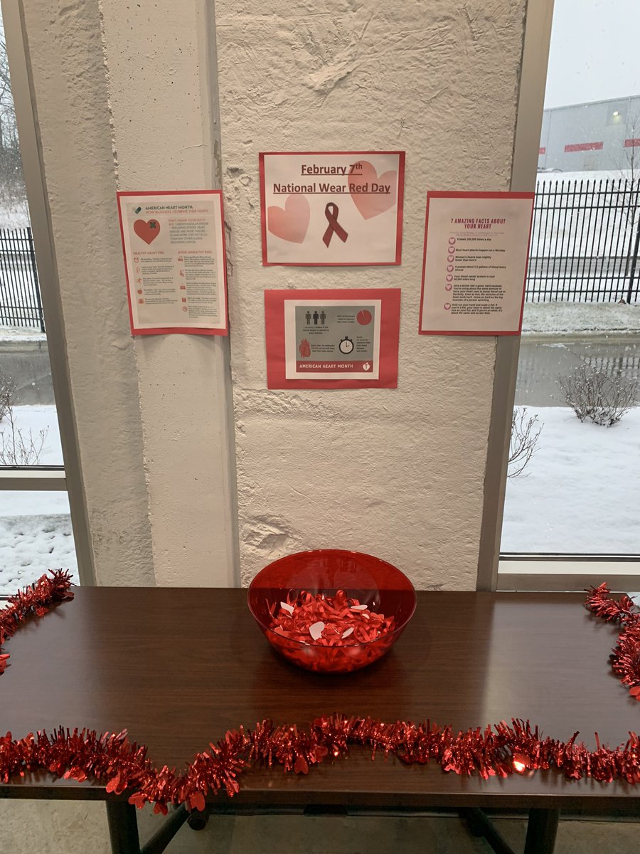 Riverbend Center supporting Wear Red Day!  <a href="/PhillipMorgan80/">Phillip Morgan</a> <a href="/OhioValUPSers/">Ohio Valley UPSers</a> <a href="/LeighGuilkey/">Leigh Guilkey</a>