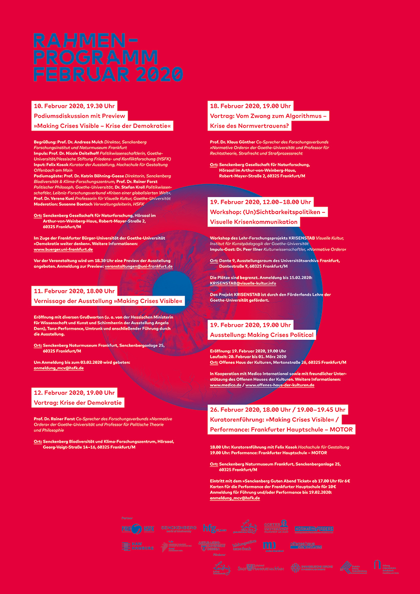 NormativeOrders's tweet photo. #Krise der #Demokratie - Vortrag von Rainer Forst am 12.2. 19 Uhr im Rahmenprogramm zu #MakingCrisesVisible @goetheuni @Senckenberg @HfG_Offenbach @lfvkrisen
@HAW_Hamburg @h_da @jlugiessen @BS_AnneFrank @nothilfe @OffenesHaus @LeibnizWGL @Stadt_FFM @EKD @dsfrieden @Polytechnische https://t.co/L6PTabGz1h