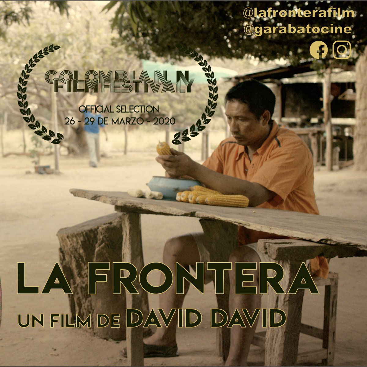 david2celedon's tweet photo. FELICIDÁ!! New York tendrá #premiere de #lafronterafilm Somos selección oficial en @ColfilmNY 
Me halaga esta selección por la compañía. Veamos qué tal luce el Caribe en 🍎 🙌🙌
@Proimagenes @PVDLAB_Vpar @AcademiaColCine @idonthaveaband @NelsonCamayo @CineVistaBlog @LatAmcinema https://t.co/dG80P5R7Wn