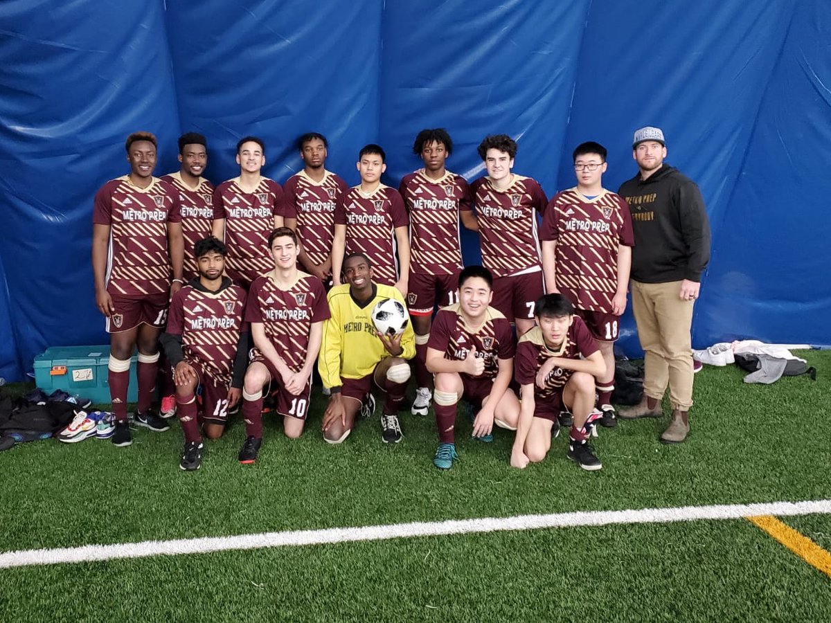 MetroPrepSports's tweet photo. Congratulations to the boys soccer team on an amazing game this week! Shout out to Mark and all the staff that made this possible! ⚽ #metroprep #metroathletics #metropredators https://t.co/p5K41lIbd1
