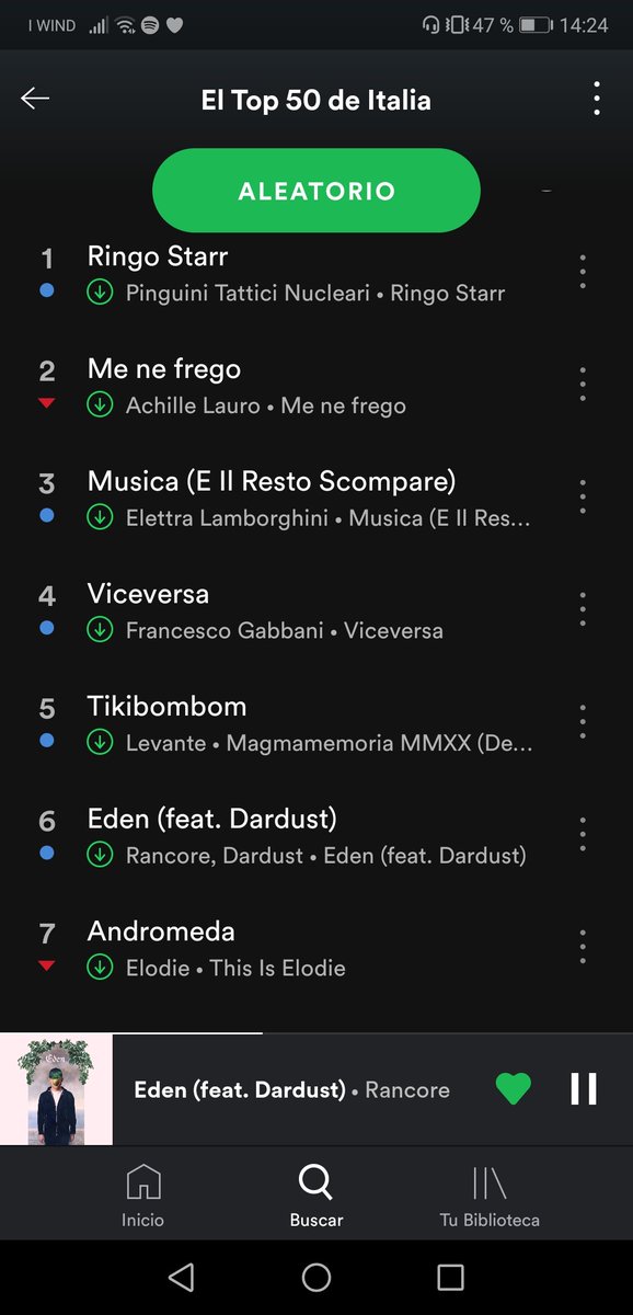Andrea On Twitter Spotify Top50 Italia Sanremo2020 Sanremo70 twitter