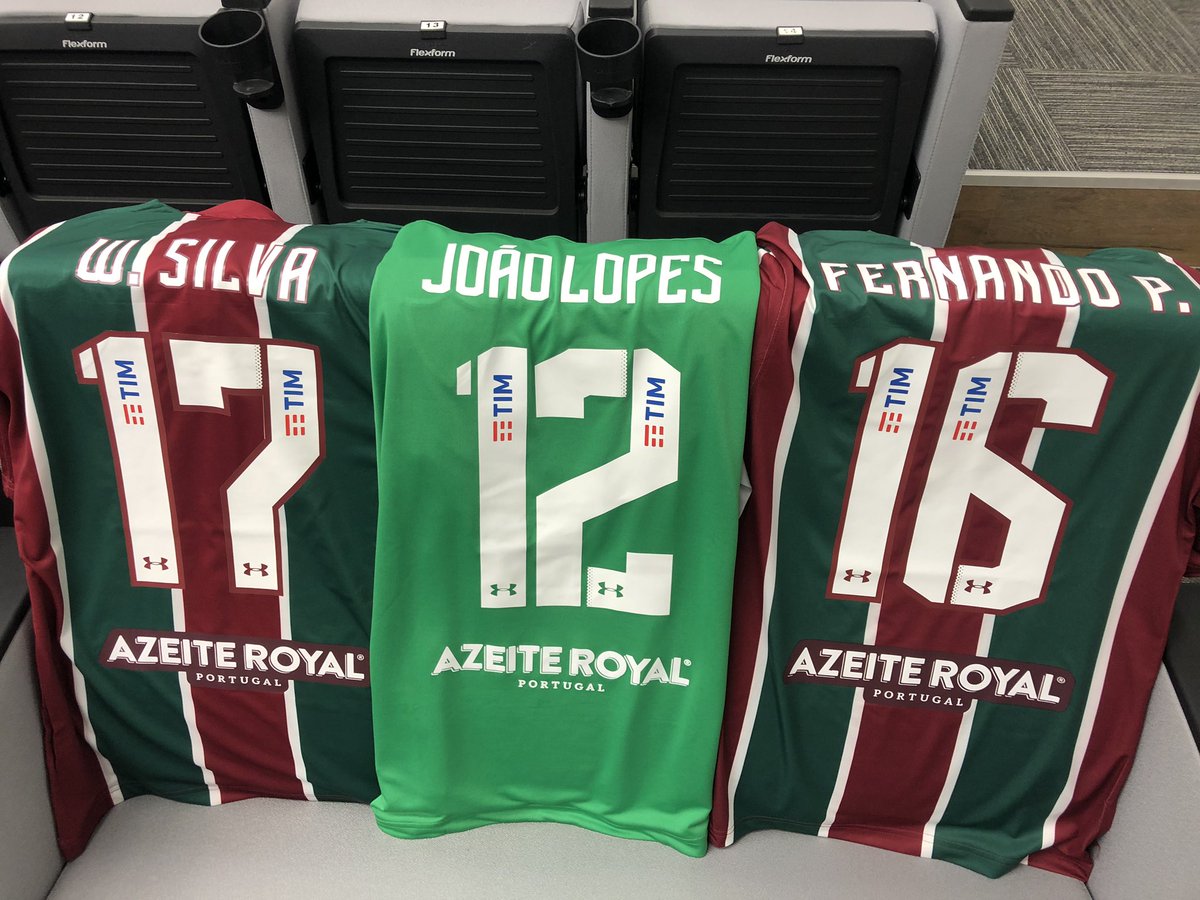 FluminenseFC's tweet photo. Daqui a pouco tem apresentação em dose tripla no CT Carlos Castilho! #SejaSócio #TimeDeGuerreiros https://t.co/fSJPkQOXOr