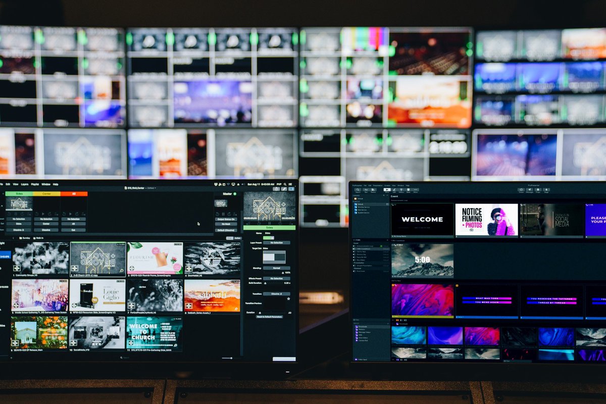 propresenter's tweet photo. PVP3 & PRO7. A match made in heaven. #pvp #pvp3 #pro #pro7 #propresenter #propresenter7 @provideoplayer https://t.co/djf5xMsuGk