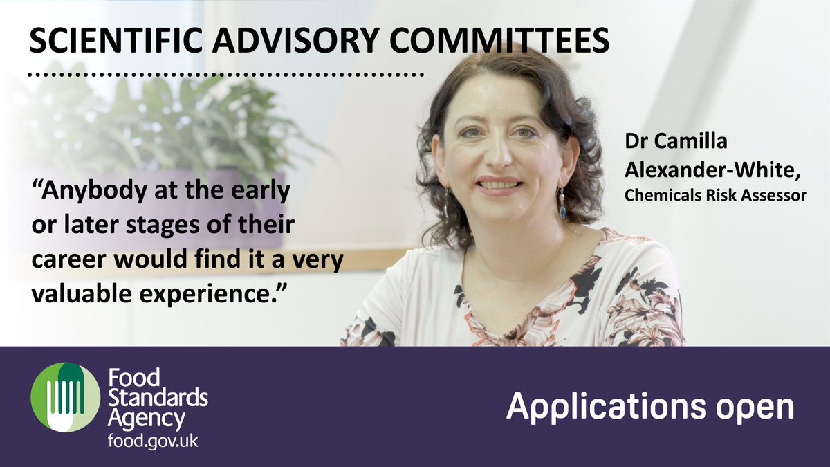 foodgov's tweet image. We've extended the deadline for applications to join our #ScientificAdvisory Committees. You have until Friday 14 Feb. If you have an interest in #FoodSafety and want to make a difference, we want to hear from you. Find out more and apply: bit.ly/JoinSACS #FSAScience
