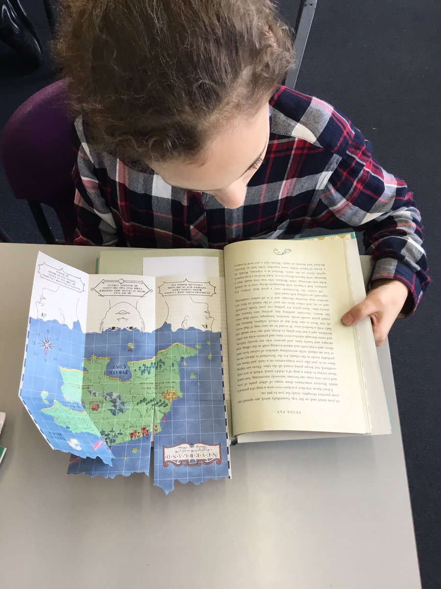 Wiam has been loving tge copy of Peter Pan we were sent <a href="/MrsSHC/">Sarah Hewitt-Clarkson</a> <a href="/AndertonPark/">AndertonParkPrimary</a>