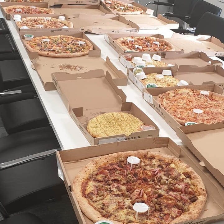 InterlinkR's tweet photo. Friday 🍕🍕 in the office after another busy and very successful week of recruitment from the team.
Well done everyone! 👏 🙌
#teaminterlink #FridayFeeling #PizzaDay #FridayFunDay #recruitment #legalrecruitment https://t.co/xUVuHBS3WS