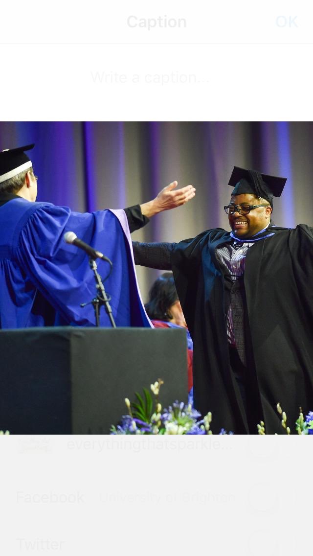 uniofbrighton's tweet image. All the feels! First graduation ceremony of the day complete - enjoy the celebration! #brightonforever