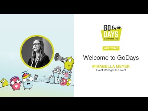 godaysio's tweet photo. Listen up! The recordings of all #GoDays20 talks are online. You can find them on the YouTube Channel. Many thanks to our media partner #Cloudical for sponsoring this. https://t.co/4D1piJYCRk https://t.co/MuUdE1qFvI