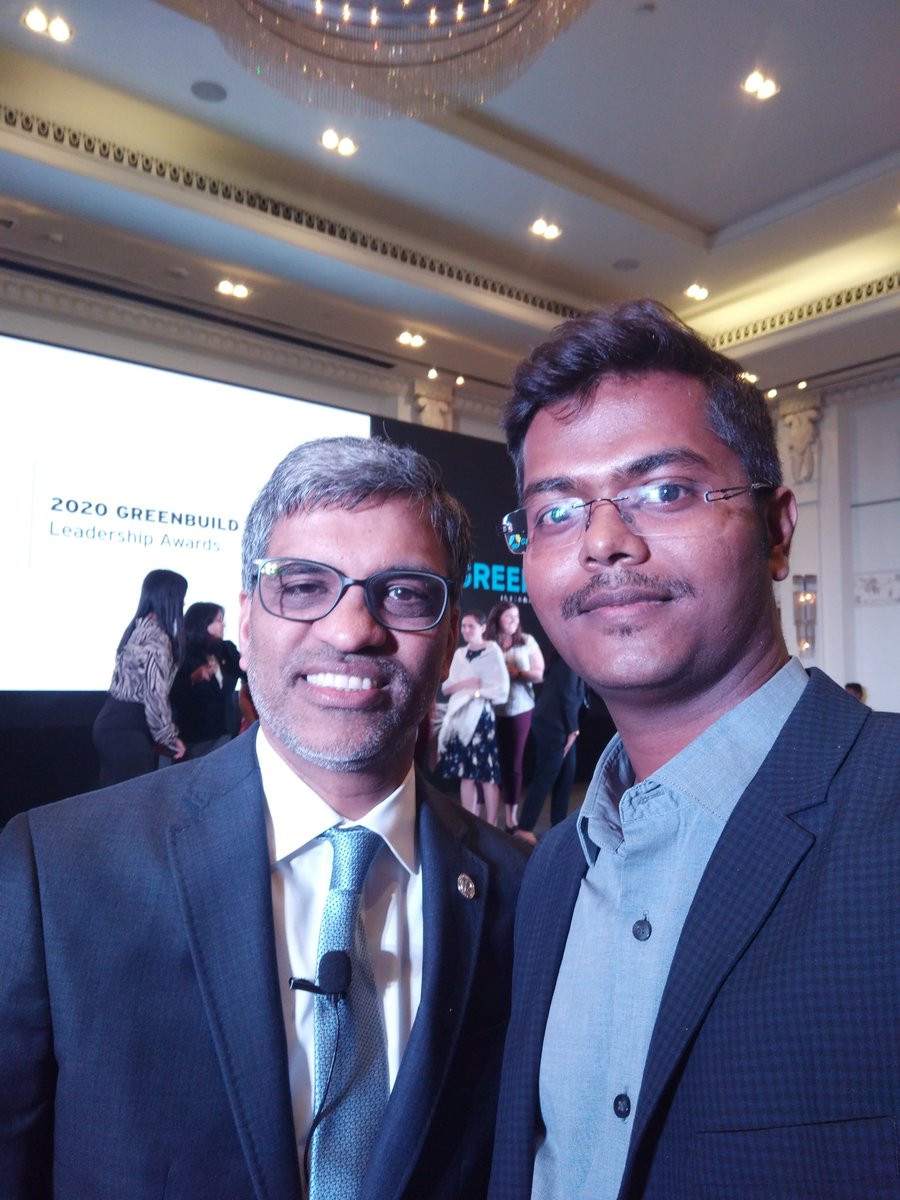 VikramBK's tweet photo. That was an amazing presentation by @m_raman at #GreenbuildIndia 

"If we define India's future by the wide-ranging and inclusive tenets of green building — and that fourth cycle of human experience — then a sustainable, just future for all is within reach in our lifetime." https://t.co/j6o17JikPa
