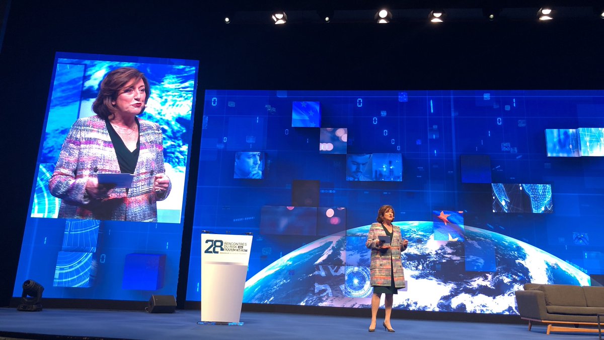 sonepar's tweet photo. #AMRAE2020 Marie-Christine Coisne-Roquette, Chairman of Sonepar "We must definitively keep the entrepreneurial spirit which is the acceptance of risk taking, including the risk of trust. Crisis, like risk, is an opportunity!" 💬#RiskManagement #Entrepreneurship @AMRAE_officiel https://t.co/I8jTTRi8P0