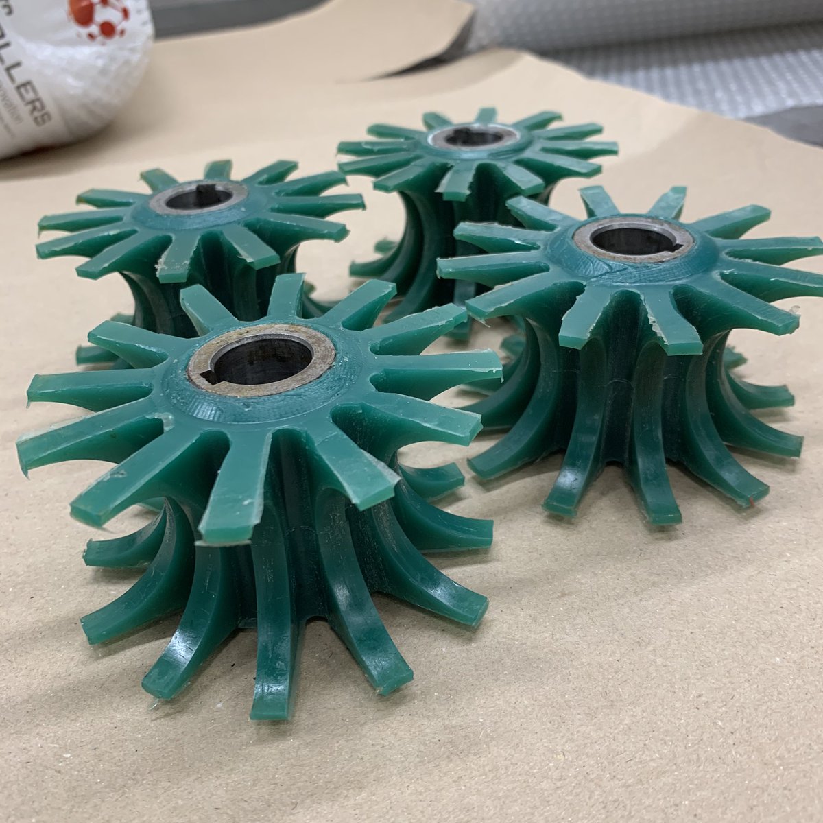KV_Rol's tweet photo. Specialist PU crunching rollers in production at KV Rollers - https://t.co/OHdUTqaIkj KV_Rol  #ukmanufacturing #purollers #mouldedcomponents #rollers #kvrollers #polyurethane #puspecialistrollers #crunchingrollers https://t.co/pE60zWQUiE