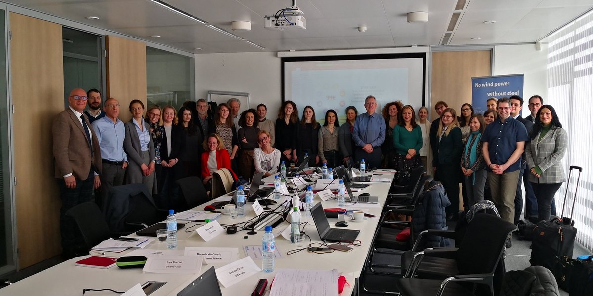 AntoniusSchrder's tweet photo. Kick off meeting of Industrial Symbiosis Blueprint SPIRE-SAIS  just finished, a consortium of representatives from eight energy intensive industries (SPIRE), combining technological development with human resources perspective #ESSAproject @Beyond4_0 @si_exchange @EUSocialInnov https://t.co/MVkJTCkdN2