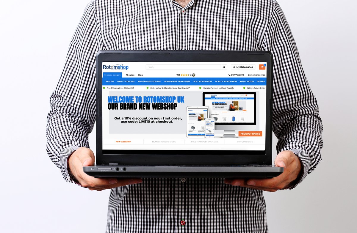 We are now pleased to announce that the Brand New Rotom UK Webshop is now Live and available at Rotomshop.co.uk.
Please take a look and check it out here >>bit.ly/2OwYOUU