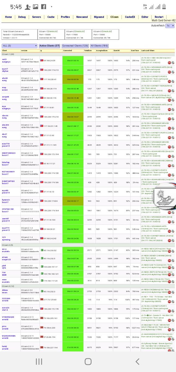 ChainaExchanger's tweet photo. All sat cccam + mgcamd 
Reseller Available Low Price
+923063493383
+923463906704 https://t.co/ZY8SsfofXX
