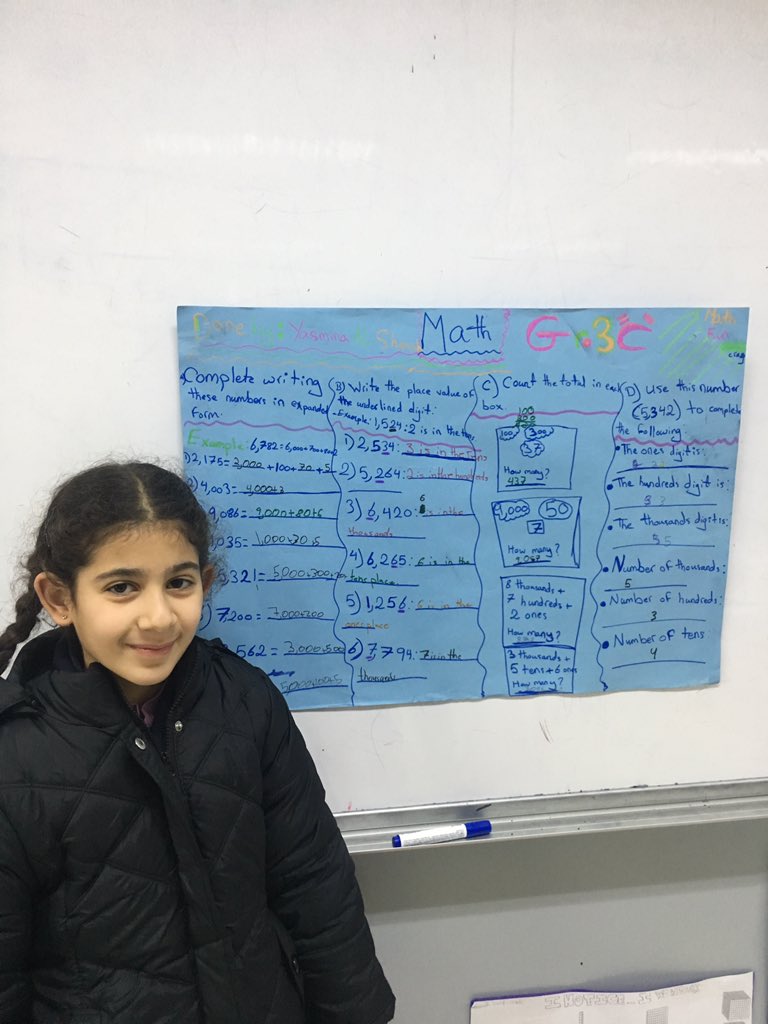 NadiaBizri's tweet photo. Enjoying the mathematical games prepared by Grade 3 learners related to Numbers! #MathExcitement #ThinkingFurther #MakingConnections @HenaineSamia @Hhhsinfo @dina_jradi https://t.co/BGKHv45Twi