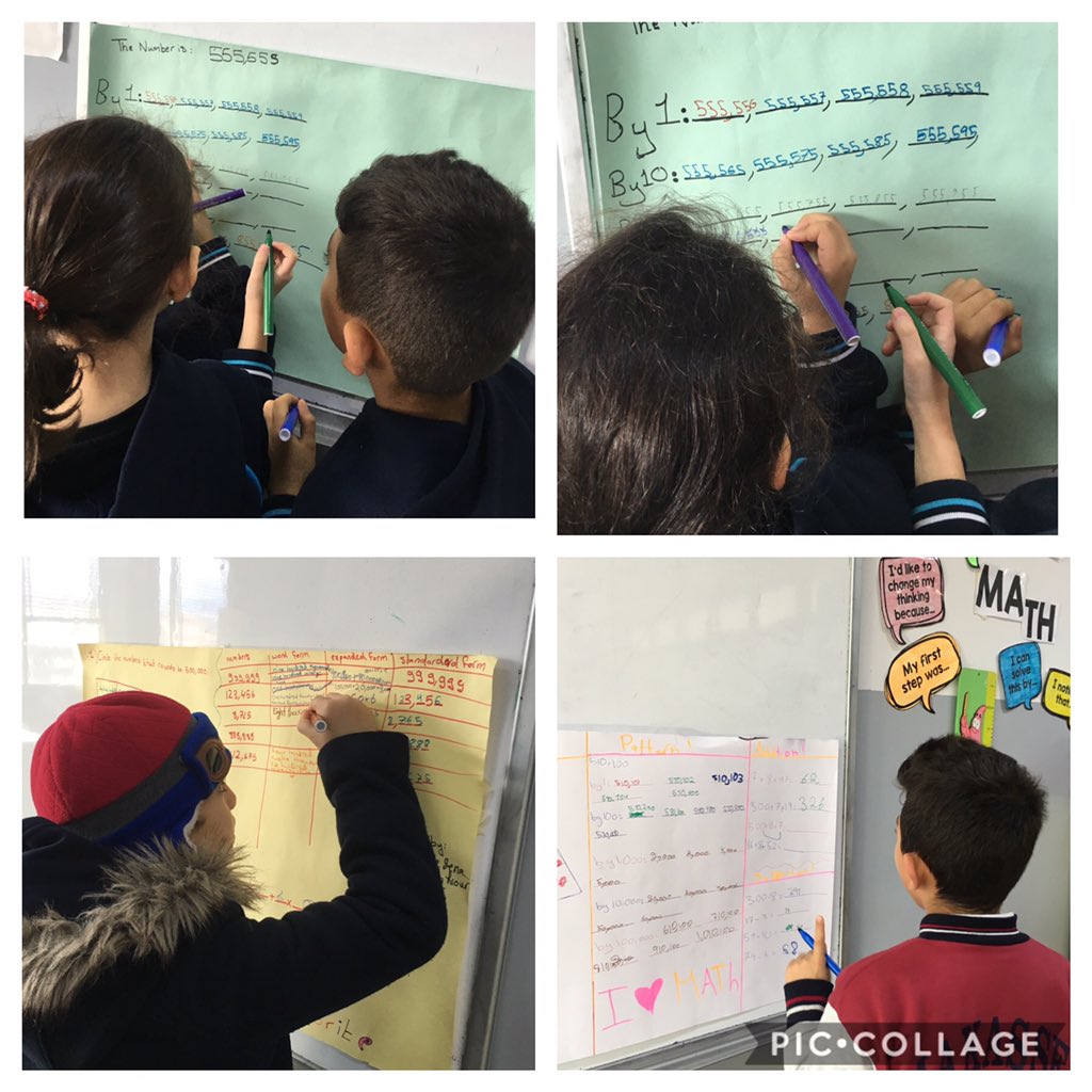 NadiaBizri's tweet photo. Enjoying the mathematical games prepared by Grade 3 learners related to Numbers! #MathExcitement #ThinkingFurther #MakingConnections @HenaineSamia @Hhhsinfo @dina_jradi https://t.co/BGKHv45Twi