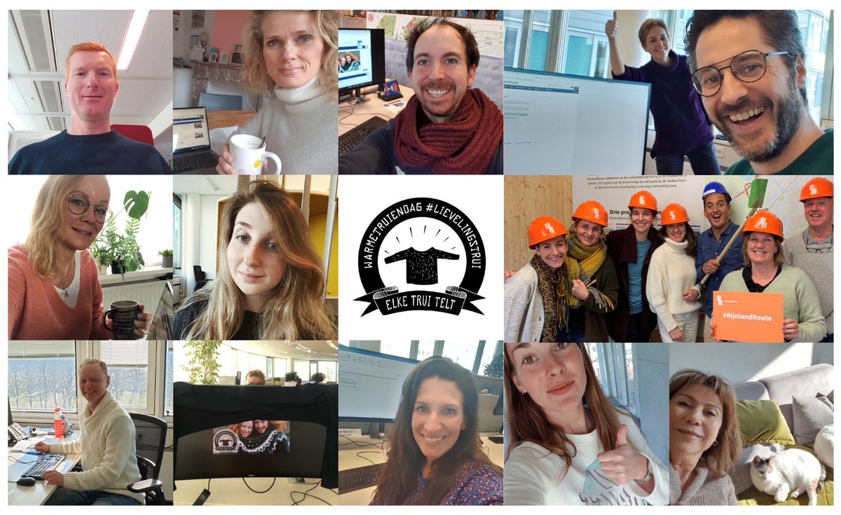 Vandaag is het #warmetruiendag! De verwarming staat lager en de truien gaan aan. Medewerkers bij de provincie dragen vandaag hun #lievelingstrui. Ook collega’s thuis doen mee! Jij ook? Pak dan ook jouw #lievelingstrui uit de kast en zet de verwarming lager! <a href="/Warmetruiendag/">Warmetruiendag</a> 🧣🧤🌡️