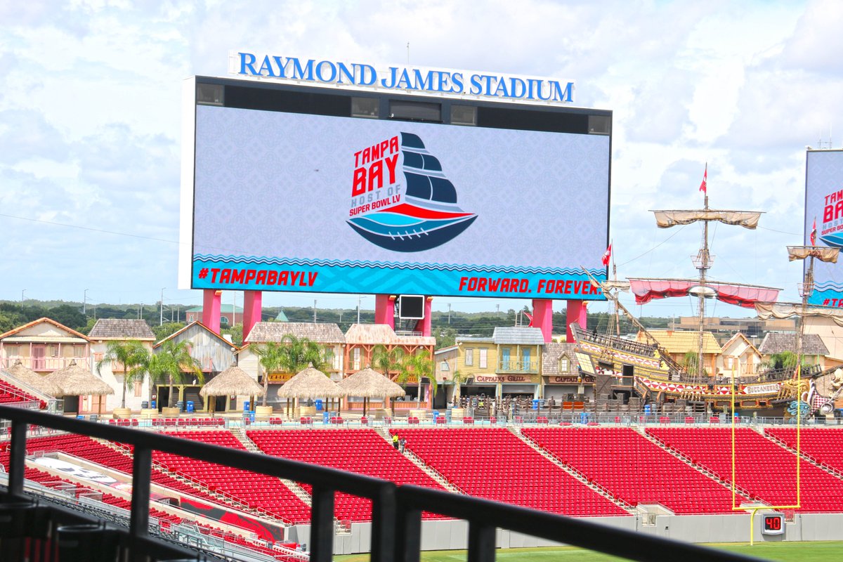 TAMPA: We're exactly ONE YEAR away from hosting <a href="/SuperBowl/">Super Bowl</a> LV right here in our city! 🏈 We can't wait to welcome countless fans, witness an epic game, and get to show off Tampa on the world stage. Who's ready? 😎🙌