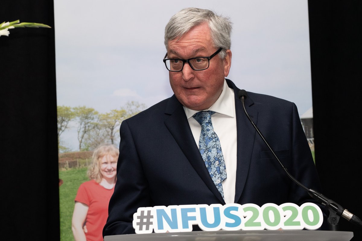 cjtaylor92's tweet photo. Mixed messages coming from @DefraGovUK on import standards says @FergusEwingMSP - "I will stand with @NFUStweets over the coming weeks as it will be a tough fight if we are to achieve any progress on protecting UK farmers from flooding of cheap imports." #NFUS2020 https://t.co/F4lzaaCZa3